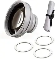 0.45x Wide Angle Lens with Macro (Modification Style) Magnetic Type Compatible with Panasonic TA-1 (HM-TA1)