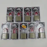 Master Lock Better Cut & Weather Resistance Anti Shim Combination Lock Lot of 9
