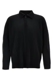 HOMME PLISSE' ISSEY MIYAKE 'Mc October' Polo Shirt 4