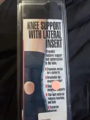Knee Support with Lateral Insert Patella Stabilizer--High Quality !! Medium