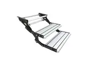 Aluminium Double Step Pull Out Folding Steps For Road Rv Camper Trailer Caravan Parts Accessories