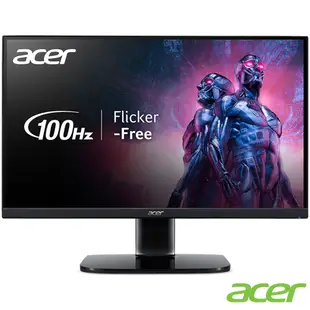 Acer 宏碁 KA220Q H 22型VA電腦螢幕 AMD FreeSync｜100hz抗閃