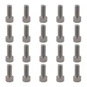 20 Pcs Bike Water Bottle Cage Bolts Fixed Gear Mountain Bike Accessories