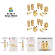Coupler and Plug Kit 28 Piece, Automotive Type C, 1/4 Inch NPT, Solid Brass Q...