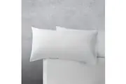 Cotton Polyester Pillowcases, 2 Pack (White) - King