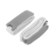 2pcs Catheter Fixator Elastic Comfortable External Durable Urine Bag Leg Holder Strap Wrap Leg Holder Gray White