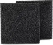 Filter Foam Sponges Bio Sponge Filter Media Pad for Aquarium Fish Tank (9" X 9"