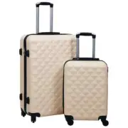 Suitcase Set Travel Luggage Suitcase Bag Hardcase Trolley 2 Pcs ABS vidaXL