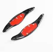 Car Steering Wheel Shift Paddles for K&ia Stinger 18-20 ES-617 Car Interior Steering Wheel Extension Accessories Trim Real Forged Carbon Fiber Shift Paddle HTEOPOEKFR