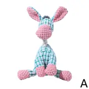 Pet Funny Donkey Toy Bite Resistant Pet Plush Toy Interactive Dog Toy