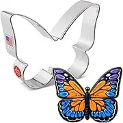Ann Clark Cookie Cutters Cute Butterfly Cookie Cutter, 3"