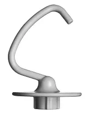 [KitchenAid] Dough Hook for Bowl-Lift Stand Mixer K5ADH in White