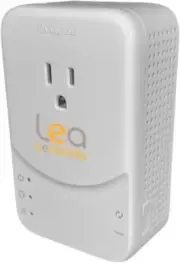 NetSocket1800 Powerline Adapter, HPAV2 MIMO, Single Unit, Filtered Outlet