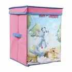 Storage Box Big with Lid Toys Organizer for Kids, Large( Pink)
