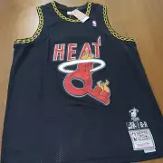 Miami Heat DJ Khaled Bleacher Report Mitchell & Ness Jersey Sz Large Swingman