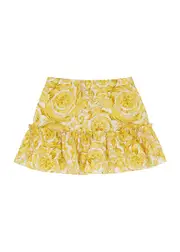 Versace Kids Printed Cotton-poplin Skirt - White - 12/18M (12 Months) 12/18M (12 months)