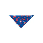 NRL Newcastle Knights Pet Bandana L Dog 44cm Collar Triangle Scarf Accessory