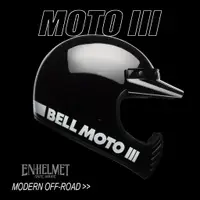 在飛比找蝦皮購物優惠-『EN安全帽』免運 美國 BELL MOTO3 亮黑色 山車