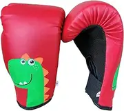 Muay Thai Gloves for Kids - PU Boxing Gloves for Youth, Boxing Training Gloves for Youth | Kickboxing Gloves for Kids, Sparring Training, MMA Arts Gloves