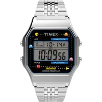 在飛比找momo購物網優惠-【TIMEX】天美時 Pac-Man 小精靈電子錶(TXTW