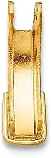 [JewelryWeb] 14k Yellow Gold Finger Fit Replacement Hinge Ring 2mm Wide Band Style-Ring for Women