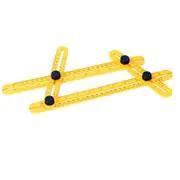 Angle-Izer Ruler Template Tool Measuring Instrument Multi Angle Mechanism Slides