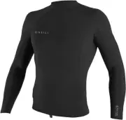 O'Neill Men's Reactor II 1.5mm Long Sleeve Wetsuit Top, Black, X-Small