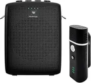 WinBridge Portable Voice Amplifier with Wireless Lavalier Microphone,Teacher Mic with Speaker,Wireless Lapel Amplifier for Teachers, Clip On Microphone System Bluetooth Speaker,Mini Megaphone WB006
