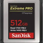SanDisk SanDisk CF Card Extreme PRO 512 GB CFexpress Type B Card for 4K VIDEO 1700MB/s SDCFE-512G