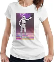 [Original Stormtrooper] Saturday Night Fever Women's T-Shirt White