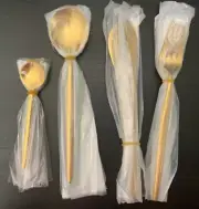 Vanys Silverware Set Matte Gold Set for 6 (24 piece)