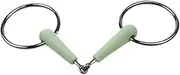 Aymzbd Snaffle Bit Horse Bit Supplies Horse Bit Mouth Snaffle Mouthpiece Bit Loose Ring Snaffle Bit for Horse Riding Equipment