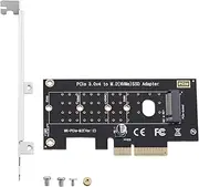 YINETTECH M.2 NVME to PCIe 3.0 x4 Adapter M.2 NVME SSD to PCI-e 3.0 x 4 Host Controller Expansion Card Supports 2280/2260/ 2242/2230 Solid State Drives