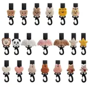 Strap with Clip Pram Pet Cart Hook for Hanging Shopping Bags Handbag