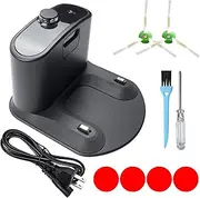 Roomba Charger Dock, Roomba Charging Base, Replacement Roomba Docking Station for iRobot Roomba e5 e6 i1 i3 i4 i6 i7 i8 500 600 700 800 900 Series -Charger ADF-N1 17170 17064, 4452369-with AU Cord