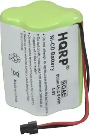 HQRP Bateria para Uniden BEARCAT SPORTCAT BP-120, BP120, BP-150, BP150 Reemplazo