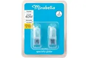Mirabella 40w Dimmable Halogen Specialty Globe 2 Pack