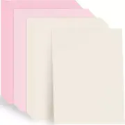 30 Sheet 8.5 X 11 Inch Card Stock Paper Pink Cardstock Paper Assorted 3 Solid Co