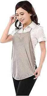 [CIADAZ] Silver Fibre Pregnancy Bib Radiation Shielding Women's Protective Apron For Pregnant Women And Women In Labour-1