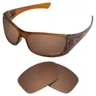 Tintart Polarized Replacement Lens for-Oakley Hijinx Sunglasses Nut Brown (PFM)