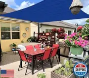 INFRANGE 13' x 13' Rectangle Sun Shade Sails Canopy UV Block for Patio Deck P