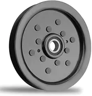 LANDSIN Idler Pulley AM143737 Fit for John Deere Z225 Z235 Z245 Z255 Z355E Z425 Z435 Z445 LT190 Lawn Mower, Deck Belt Pulley Replace AM136693