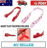 Baby Dummy Clip Pacifier Holder Baby Toddler Boy Babies Soother Nipple Shield AU