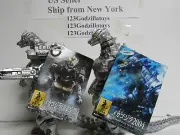 Japan Bandai Godzilla Mechagodzilla Version 2004 & Heavily Armored Authentic tag
