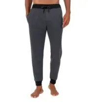 Fruit of the Loom Men's Knit Poly Rayon Jogger Lounge Pant Size Medium (32-34)