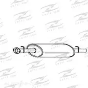 Redback Mufflers Bolt-On to suit Discovery TDI CM - M4547