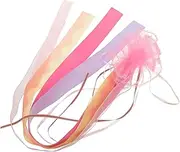 BELLIFFY Decorative Colored Handlebar Streamers for and Scooters Fun Tassel Ribbons to Brighten up Your Ride Material Easy to Install for Boys and Girls Birthdays and Holidays