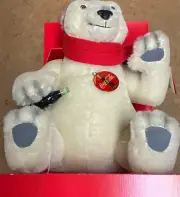 Steiff Ours Polaire Coca-Cola Polar Bear Doll Tag #00648