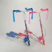 Scooter Flicker Scissor style kids toddler glider frog skateboard xmas gift