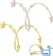 Toy Straps for Baby | Bottle Strap Holder for Baby,2 Adjustable Baby Car Accessories, High Chair Toys, Baby Toy Tether for High Chair, Baskets, Cribs